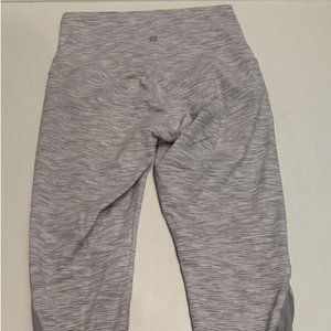 Lululemon Wunder Under Scalloped Hem High-Rise Crop 23" Full-On Luxtreme